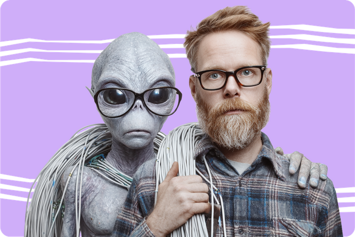 НЛО реальные и гипотетические, вайбкодинг по-собачьи и независимость России от интернета. Главное за неделю из мира недалекого будущего