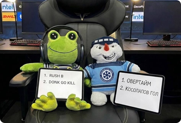 Игрушка стала тренером российской команды по CS2! Как такое возможно?