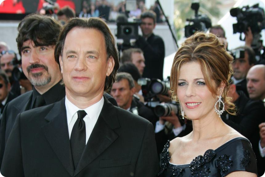 Том Хэнкс и Рита Уилсон, 2006 год