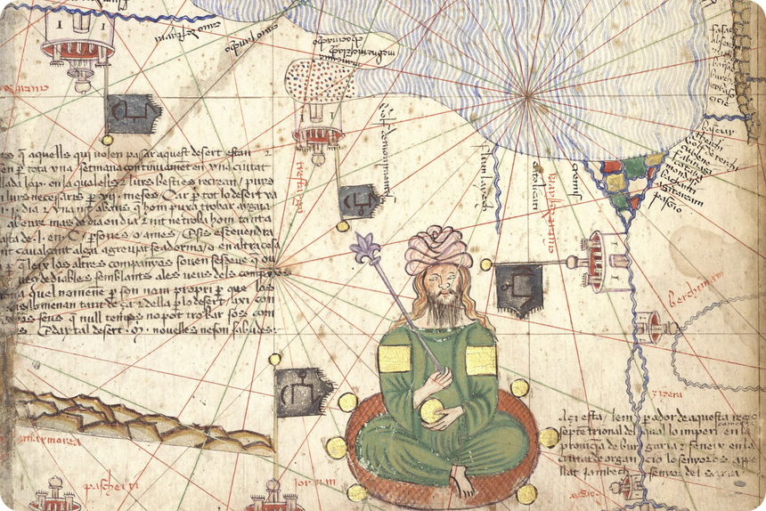 Золотая Орда в Каталонском атласе