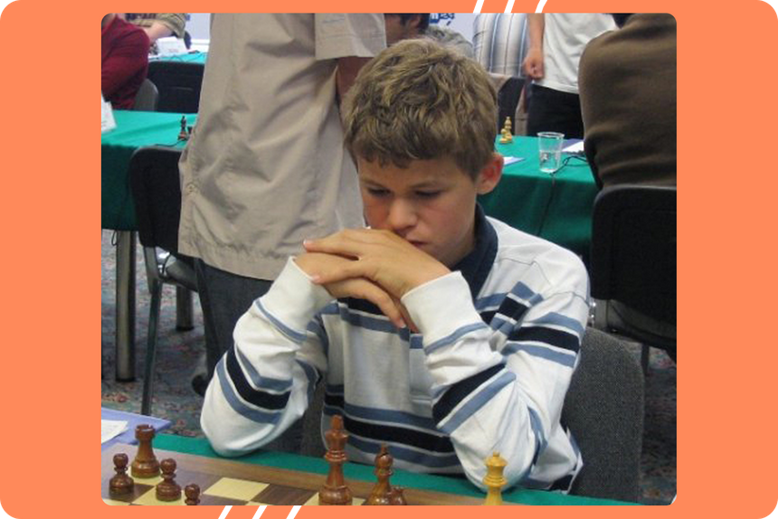 Магнус Карлсен в 2005 году