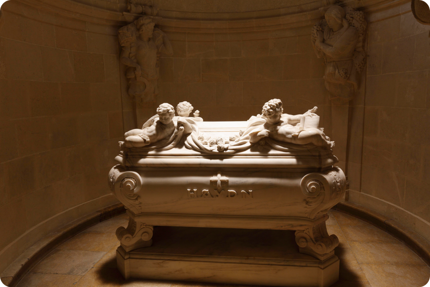 Могила Йозефа Гайдна